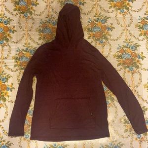 Threads 4 Thought, Long sleeve hooded tee, L